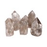 Dicas semi-polidas de quartzo defumado (pacote 500 gr)