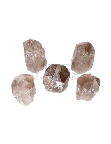 Semipolished Smoky Quartz Points