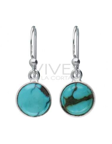 Set cerchio di turchese in argento...