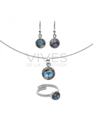 Set di cerchio di labradorite in...
