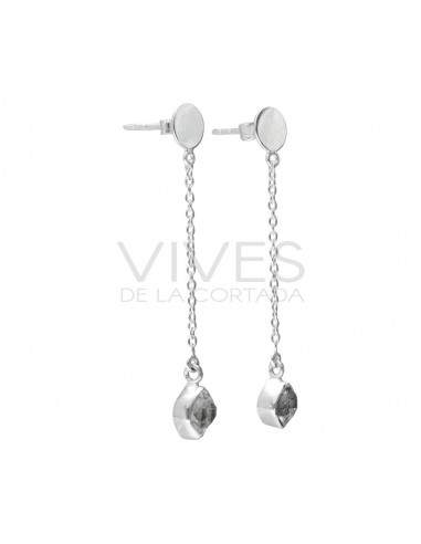 Pendientes de Cuarzo Hérkimer Mini en...
