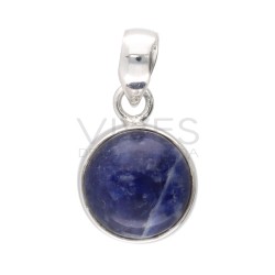 Set Circle of Sodalite em Sterling Silver 925