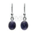 Sodalite Oval Set in Sterling Silver 925