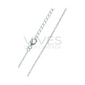 Pendentif en argent 925 Iolite brute