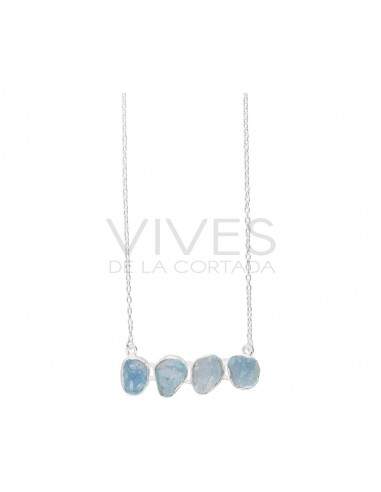 Colgante de Aguamarina en Bruto en...