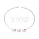 Pulseira Morganite em Sterling Silver 925