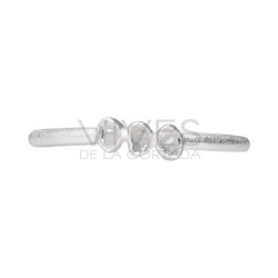 Bracciale in Quarzo Hérkimer Grezzo in Argento Sterling 925