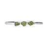 Pulseira Peridot em Bruto em Sterling Silver 925