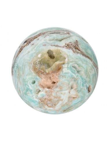 Sfera di Aragonite Blu