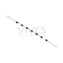 Pulsera de Pietersita Pequeña en Plata de Ley 925