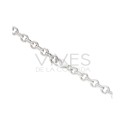 Pulseira de Adularia Mediana em Sterling Silver 925