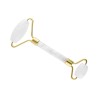 White Quartz Massager with Double Roller