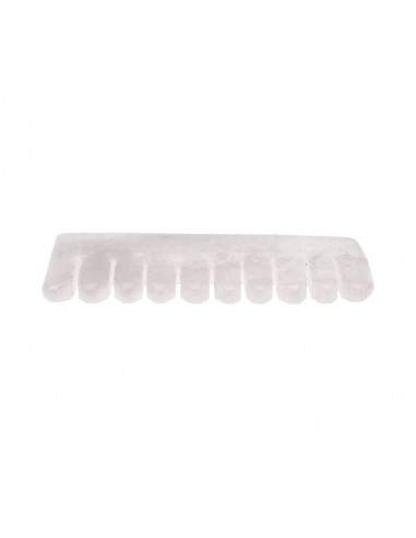 Massaggiatore Pettine in Quarzo Bianco