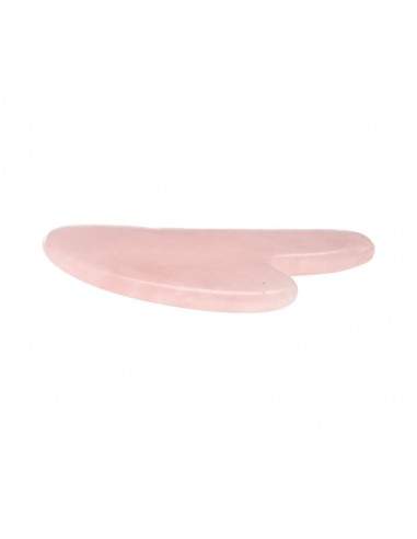 Masaggiatore Gua Sha di Quarzo Rosa -5-