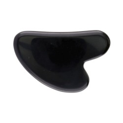 Massaggiatore Gua Sha in Obsidiana -3-