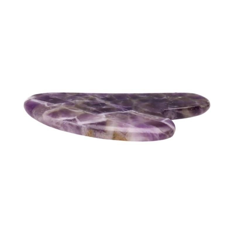 Massaggiatore Gua Sha in Amatista -1-