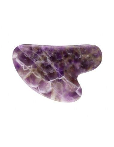 Masaggiatore Gua Sha di Ametista -1-