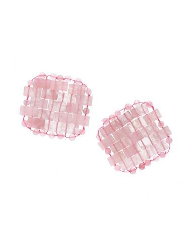 Patch Oculare di Quarzo Rosa (Pack 2...