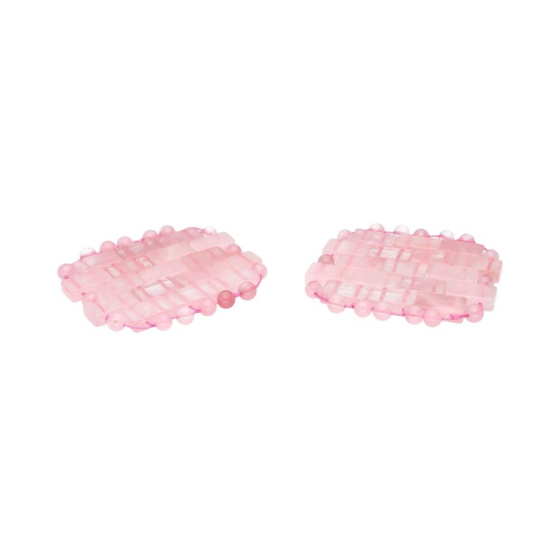 Patch Oculare in Quarzo Rosa (Confezione da 2 unità)