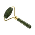 Jade Massager with Roller in Golden Bath