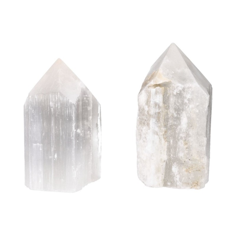 Punte Semipolished di Selenite (Confezione da 500g)