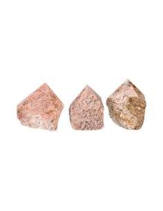 Semi-polished Adularia tips