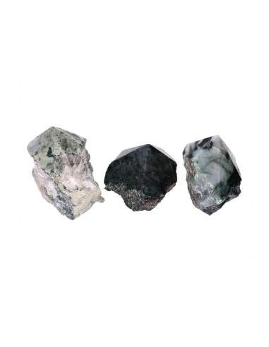 pontas Esmeralda semi-polida...