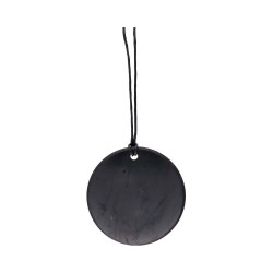 Ciondolo circolare in shungite