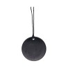 Large Circle Shungite Pendant