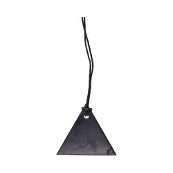 Ciondolo di shungite Triangolo Maschile
