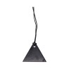 Ciondolo di shungite Triangolo Maschile