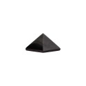 Le texte est déjà en français. Version corrigée/standardisée : 
Pyramide de shungite brillante (5 × 5 cm)