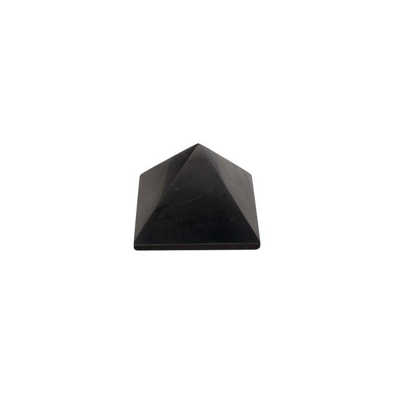 Piramide di Shungite Brillante 5x5cm