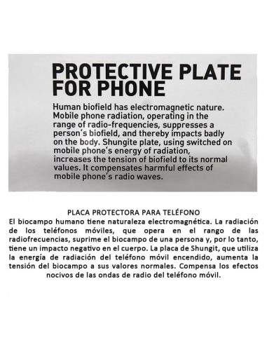 Placca Circolare Adesiva di Shungit