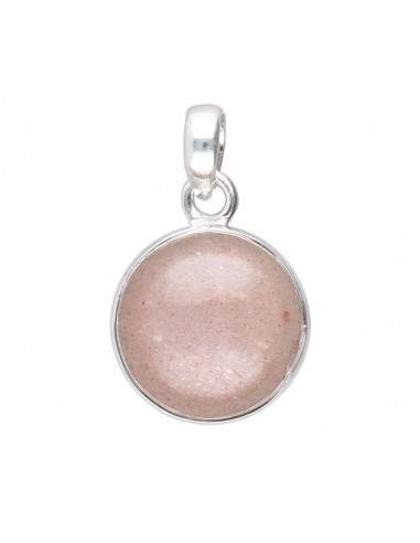 Adularia Circle Set in Sterling...