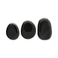 Obsidiana laminada plana