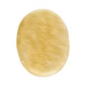 Ciottolo piatto levigato di aragonite