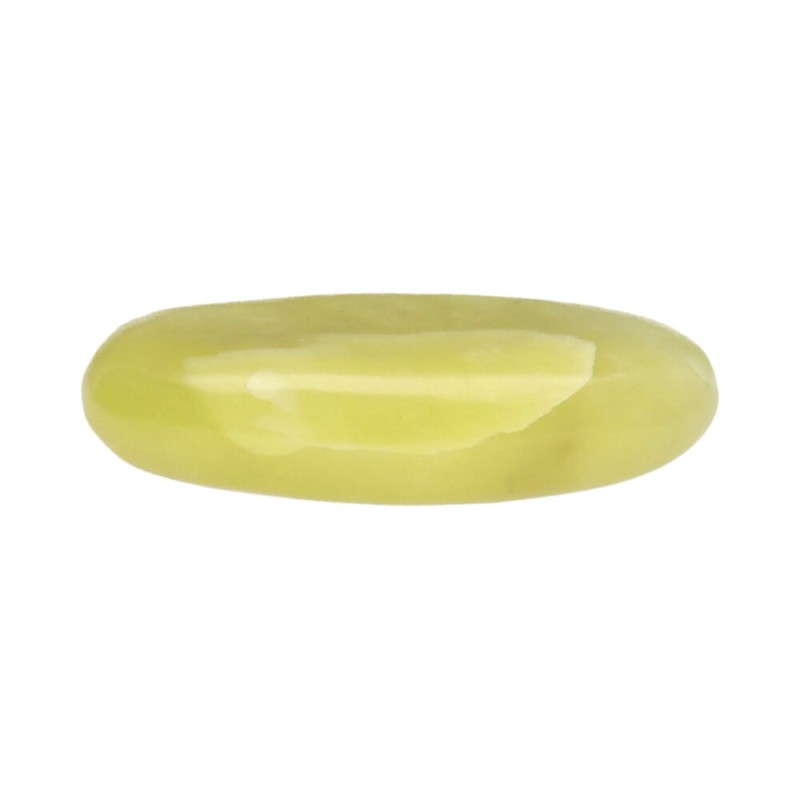 Ciottolo piatto di diaspro limone