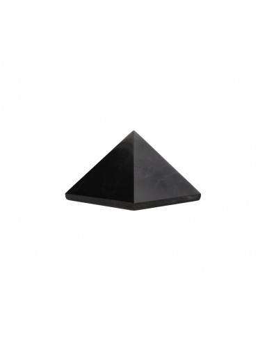 Piramide di Shungit Brillante 7x7cm