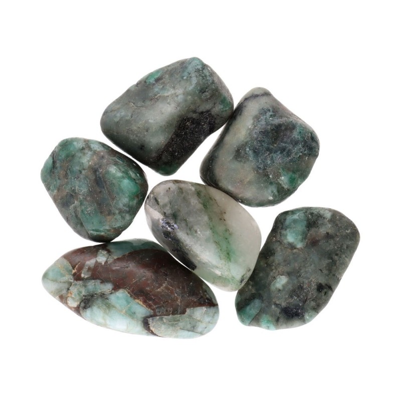 Ciottoli di Smeraldo Qualità Extra 5x4 cm (confezione da 250 g) | Vives de la Cortada