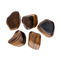 Pietre levigate di occhio di tigre 5 x 3 cm