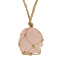 Pendentif en quartz brut Roza