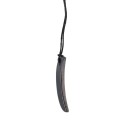 Half Moon Shungite Pendant