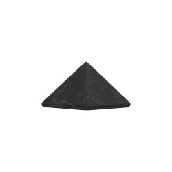 Piramide in shungite opaca di 7 x 7 cm