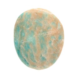 Pietra piatta levigata di amazonite