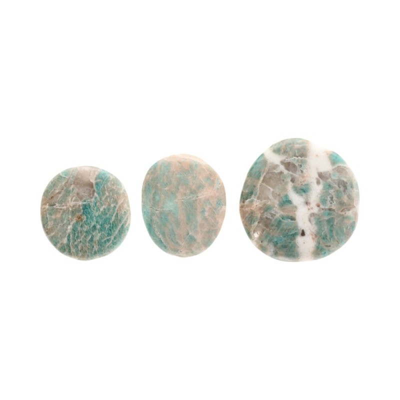 Pietra piatta levigata di amazonite
