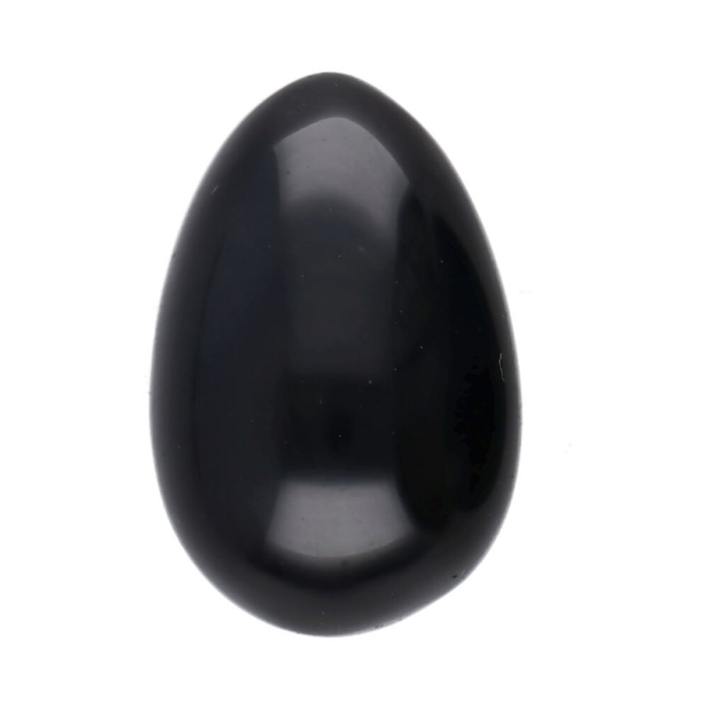 Uovo Yoni Piccolo in Obsidiana