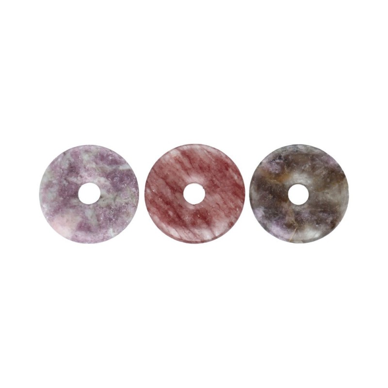 Donut Piccolo in Mica Lepidolite