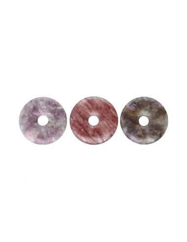 Piccolo donut di lepidolite mica