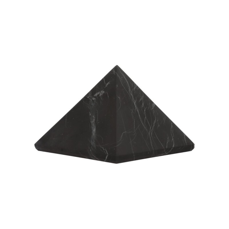 Piramide di Shungite Mate di 10x10cm